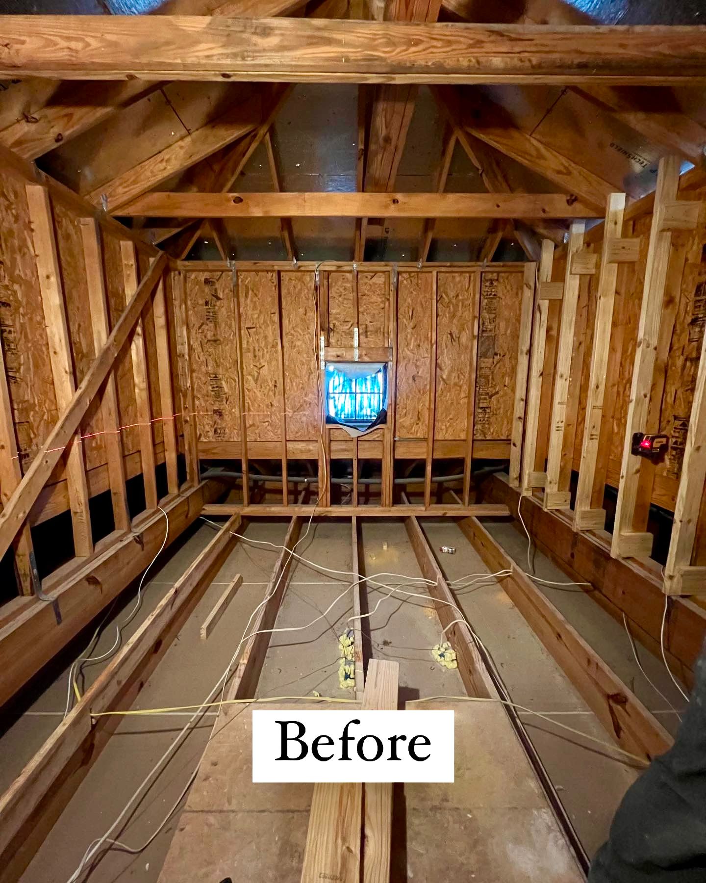 Attic conversion